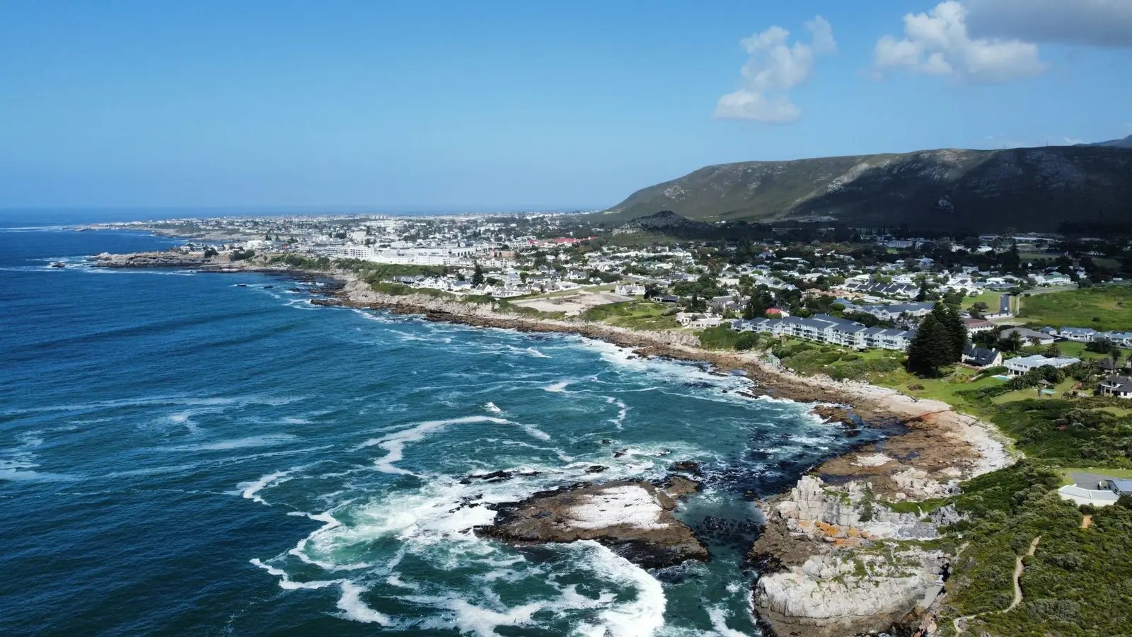Hermanus et la baie de Walker, Afrique du Sud