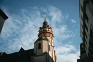 Église Saint-Thomas et la tombe de Bach, Leipzig, Allemagne