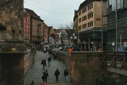 Les remparts et la vieille ville, Nuremberg, Allemagne