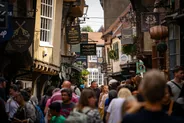 Les Shambles et les ruelles, York, Angleterre