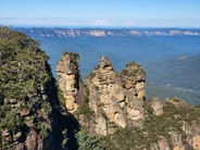 Trois Sœurs et belvédère d'Echo Point, Blue Mountains, Australie