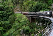 Train historique de Kuranda, Cairns et la Grande Barrière, Australie