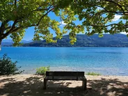 Baignade dans le Wörthersee, La Carinthie, Autriche