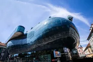 Vieille ville et le Kunsthaus, Graz et la Styrie, Autriche