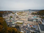 Mönchsberg, le sentier au-dessus de la ville, Salzbourg, Autriche