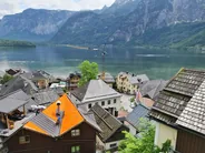 Hallstatt, le village et le belvédère, Le Salzkammergut, Autriche