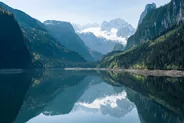 Lac de Gosau et le Dachstein, Le Salzkammergut, Autriche