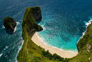 Plage de Dream Beach, Nusa Lembongan, Bali