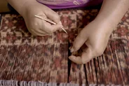 Atelier de tissage songket, Sidemen, Bali