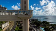 Ascenseur Lacerda et le marché Modelo, Salvador de Bahia, Brésil