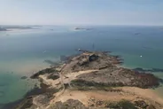 Îlot du Grand Bé et tombe de Chateaubriand, Saint-Malo, Bretagne