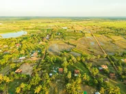 Lac de Sra Yong et rizières du nord, Koh Ker et le nord, Cambodge