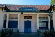 Marché et maisons coloniales de Kratié, Kratié et le Mékong, Cambodge