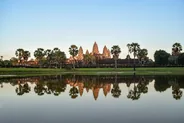 Angkor Vat au lever du jour, Siem Reap et Angkor, Cambodge