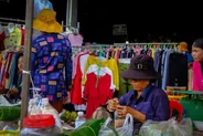 Marché de Psar Chas et vieux quartier français, Siem Reap et Angkor, Cambodge