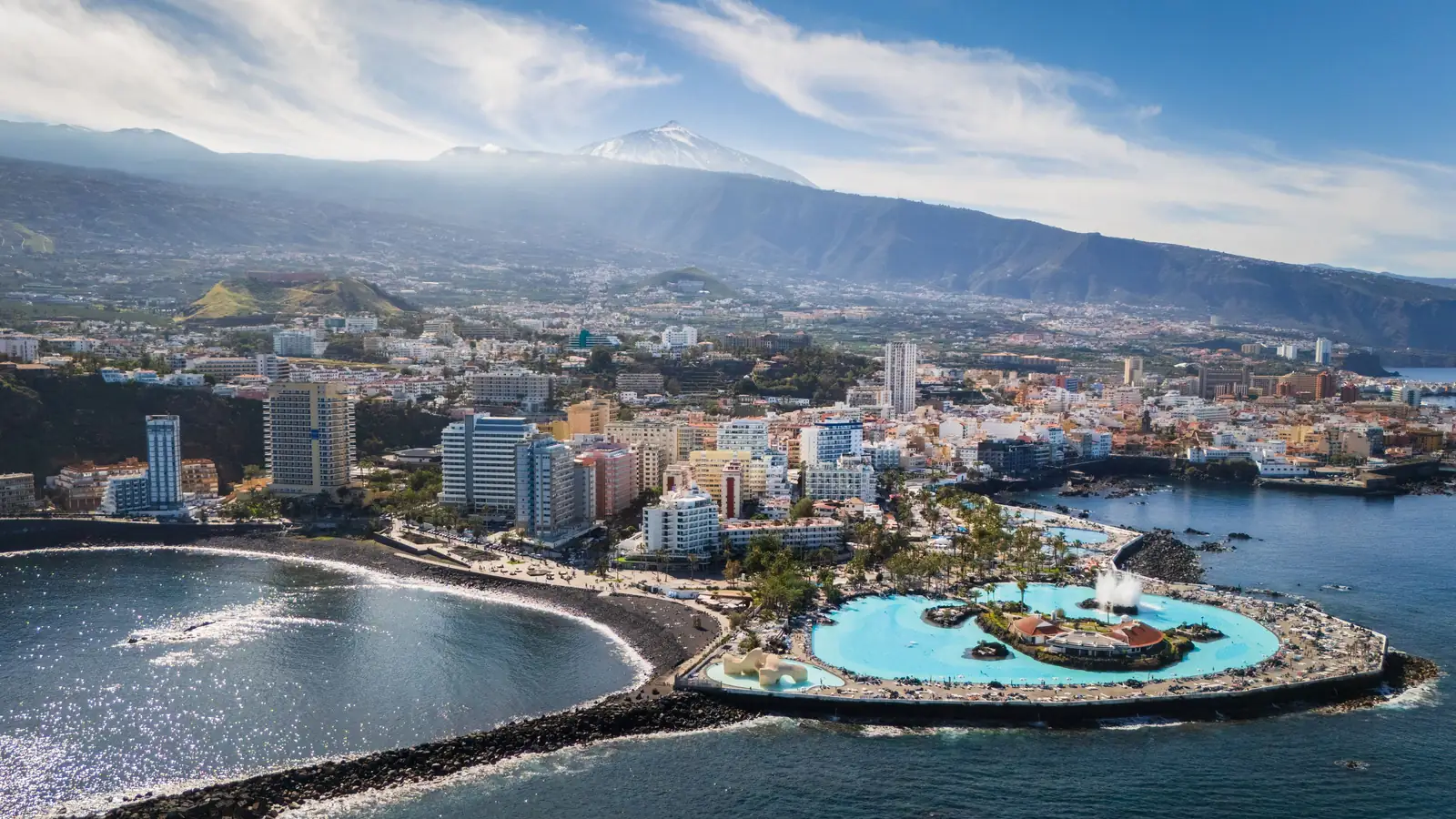 Puerto de la Cruz, La Orotava et le Teide, Canaries