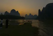 Rue de l'Ouest et bourg de Yangshuo, Guilin et Yangshuo, Chine