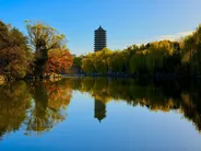 Lac de l'Ouest et ses digues, Hangzhou, Chine