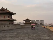 Remparts Ming à vélo, Xi'an, Chine
