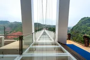 Grand Canyon et pont de verre, Zhangjiajie, Chine
