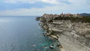 Ville haute et sentier des falaises, Bonifacio, Corse