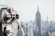 Empire State Building, 86e étage, New York, Côte Est américaine