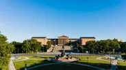 Musée d'art et les marches de Rocky, Philadelphie, Côte Est américaine