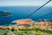 Téléphérique du mont Srđ, Dubrovnik, Croatie