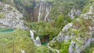 Grande cascade et canyon de la Korana, Lacs de Plitvice, Croatie