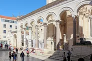 Palais de Dioclétien et ses caves, Split, Croatie