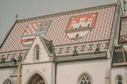 Ville haute, Saint-Marc et funiculaire, Zagreb, Croatie