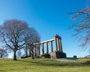 Calton Hill et ses monuments, Édimbourg, Écosse