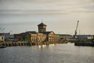 Leith et le port, Édimbourg, Écosse