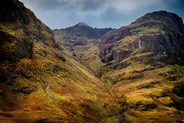 Vallée de Glencoe et les Trois Sœurs, Glencoe, Écosse