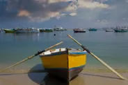 Bord de mer d'Anfouchi et port de pêche, Alexandrie, Égypte