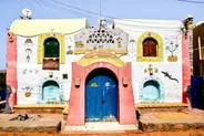 Village nubien de Gharb Soheil, Assouan, Égypte