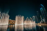 Spectacle des fontaines de Dubaï, Dubaï, Émirats arabes unis