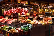 Marché de la Boqueria, Barcelone, Espagne classique