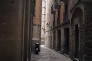 Quartier gothique et Born à pied, Barcelone, Espagne classique