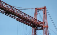 Pont de Biscaye, la passerelle supérieure, Bilbao, Espagne du Nord