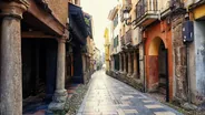 Vieille ville d'Oviedo et le marché du Fontán, Oviedo et Gijón, Espagne du Nord