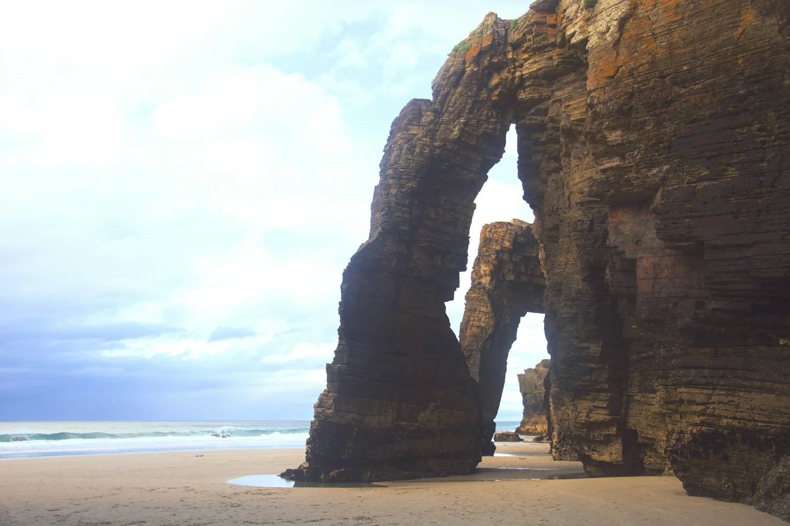 Ribadeo et la plage des Cathédrales, Espagne du Nord