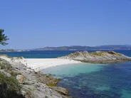 Îles Cíes, en bateau depuis Vigo, Saint-Jacques-de-Compostelle, Espagne du Nord
