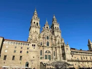 Toits de la cathédrale et musée, Saint-Jacques-de-Compostelle, Espagne du Nord
