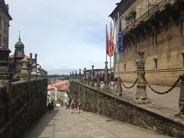 Vieille ville et place de l'Obradoiro, Saint-Jacques-de-Compostelle, Espagne du Nord