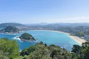 Plages de La Concha et d'Ondarreta, Saint-Sébastien, Espagne du Nord