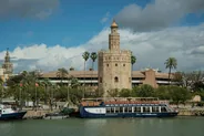 Tour de l'Or et les berges du Guadalquivir, Séville, Espagne classique