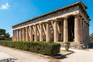Agora antique et temple d'Héphaïstos, Athènes, Grèce