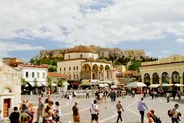 Marché aux puces de Monastiraki, Athènes, Grèce