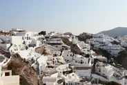 Coucher de soleil à Oia, Santorin, Grèce